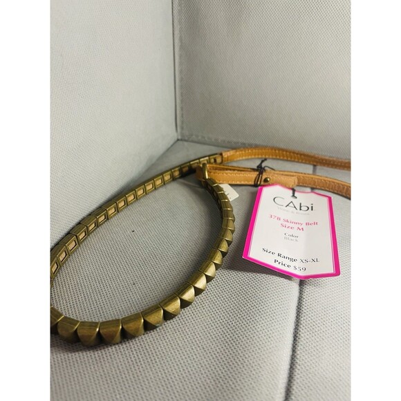 New Cabi Belt Medium Stretch Gold And Brown 39 Inches main image 7
